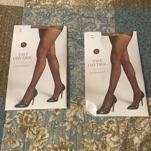 Luxe Control Top Tights - Picture 1 of 7